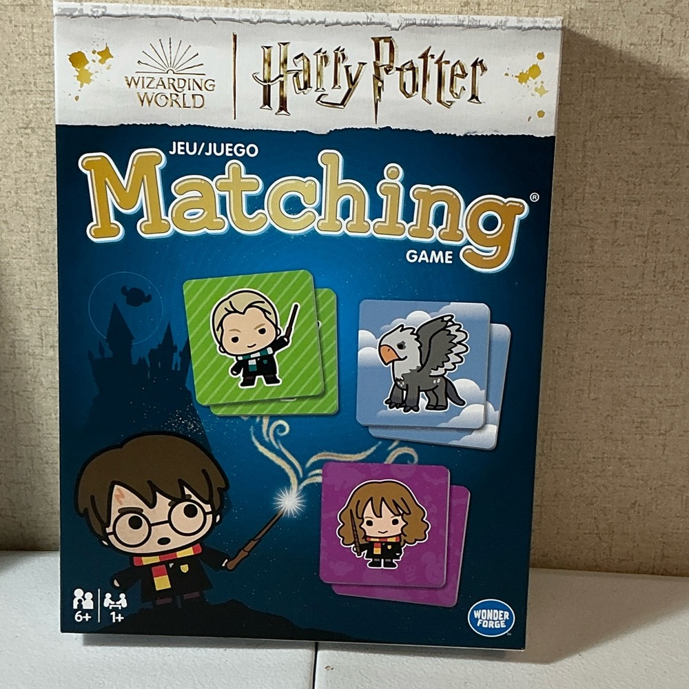 Harry Potter Matching Game - Blue